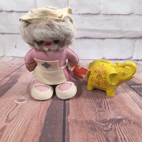 FUFEL DOLL COLLECTION " NURSE " HANDCRAFTED IN CANADA 1981 VG COND B 1078 - Picture 2 of 8